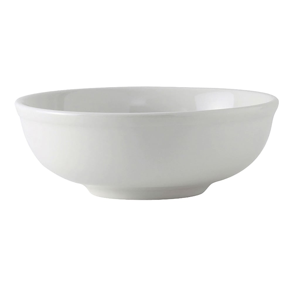 424-BPB3503 35 oz Round Menudo/Salad Bowl - Ceramic, Porcelain White