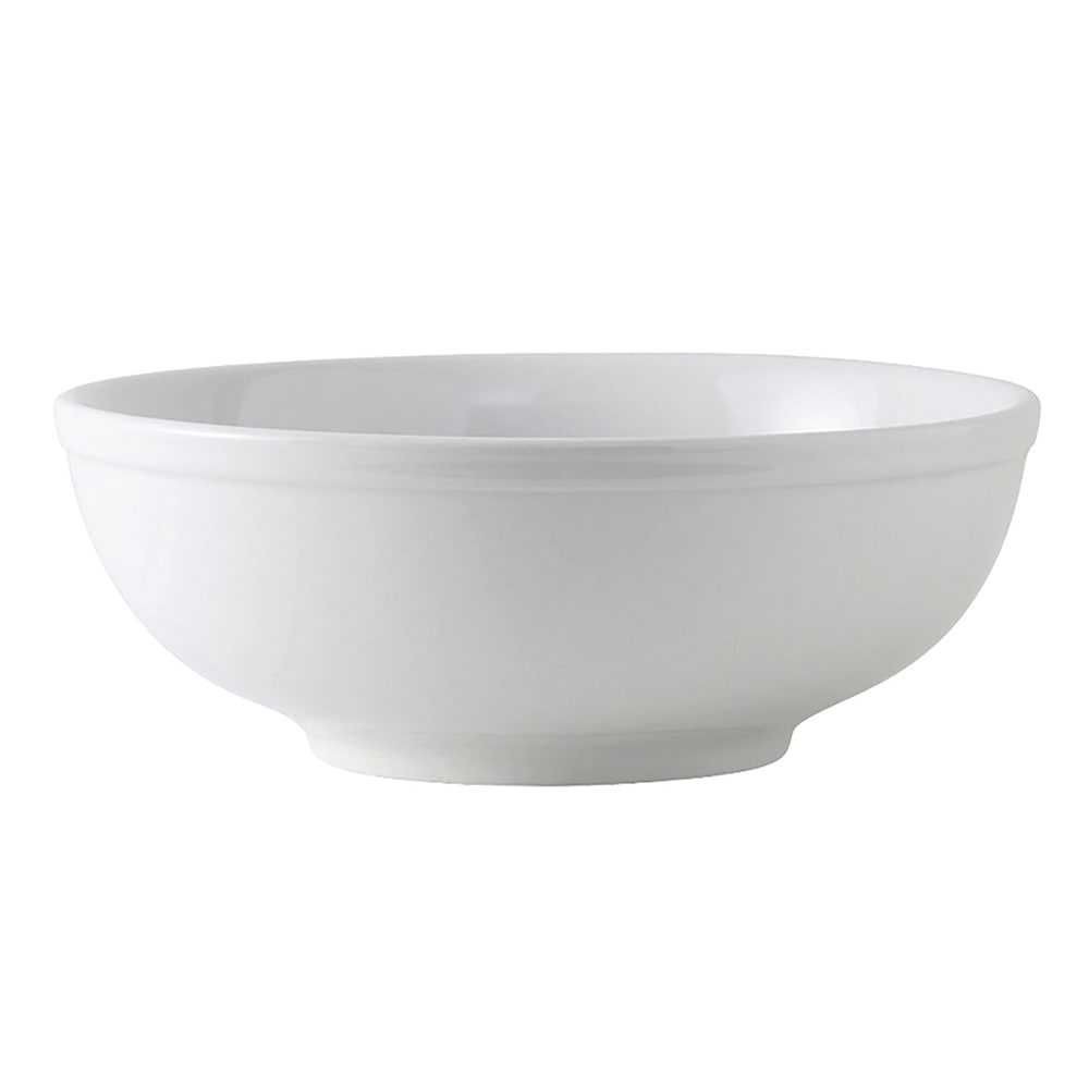 424-BPB5203 58 oz Round Menudo/Salad Bowl - Ceramic, Porcelain White