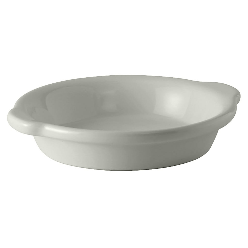 424-BWN2003 20 oz. Round, Ceramic Rarebit, White