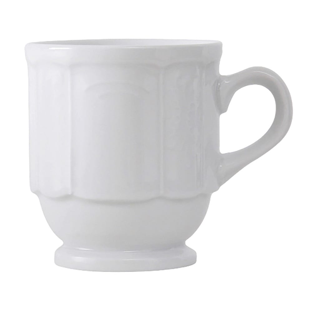 424-CHM085 9 oz Chicago Mug - Ceramic, Porcelain White