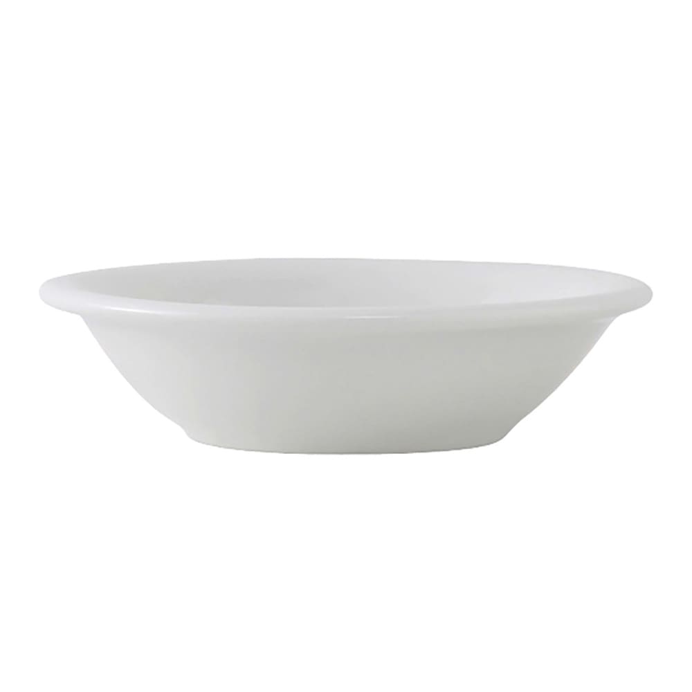 424-CLD046 4 1/2 oz Round Alaska Fruit Dish - Ceramic, Porcelain White
