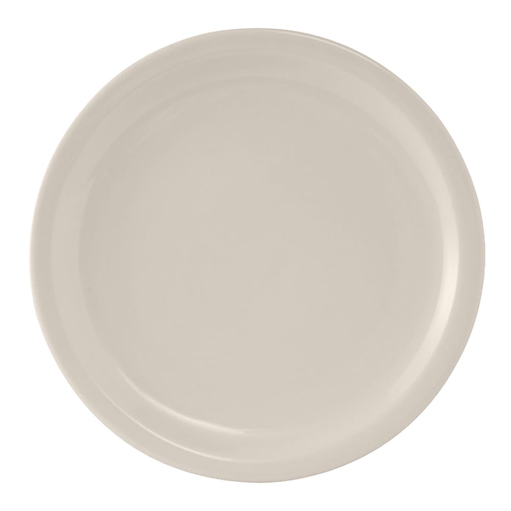 424-TNR007 7 1/4" Round Nevada Plate - Ceramic, American White