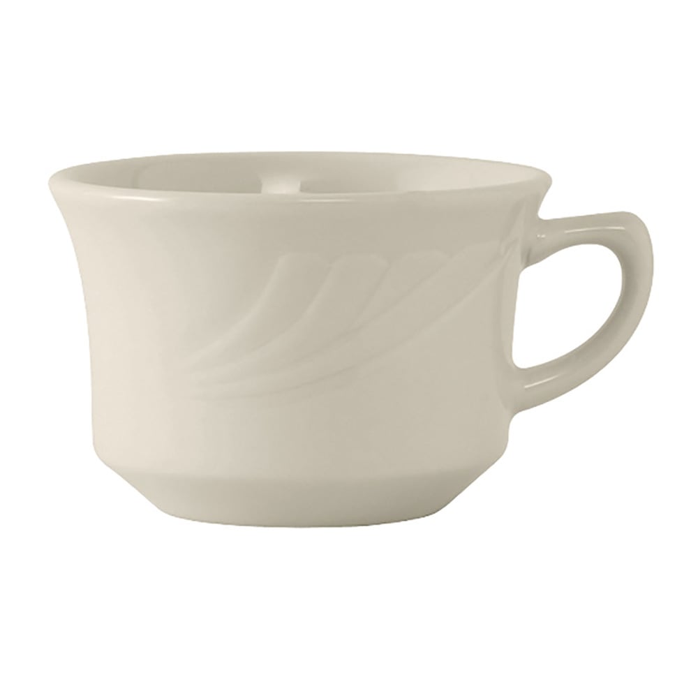 424-YEF0752 7 oz Monterey Cup - Ceramic, American White