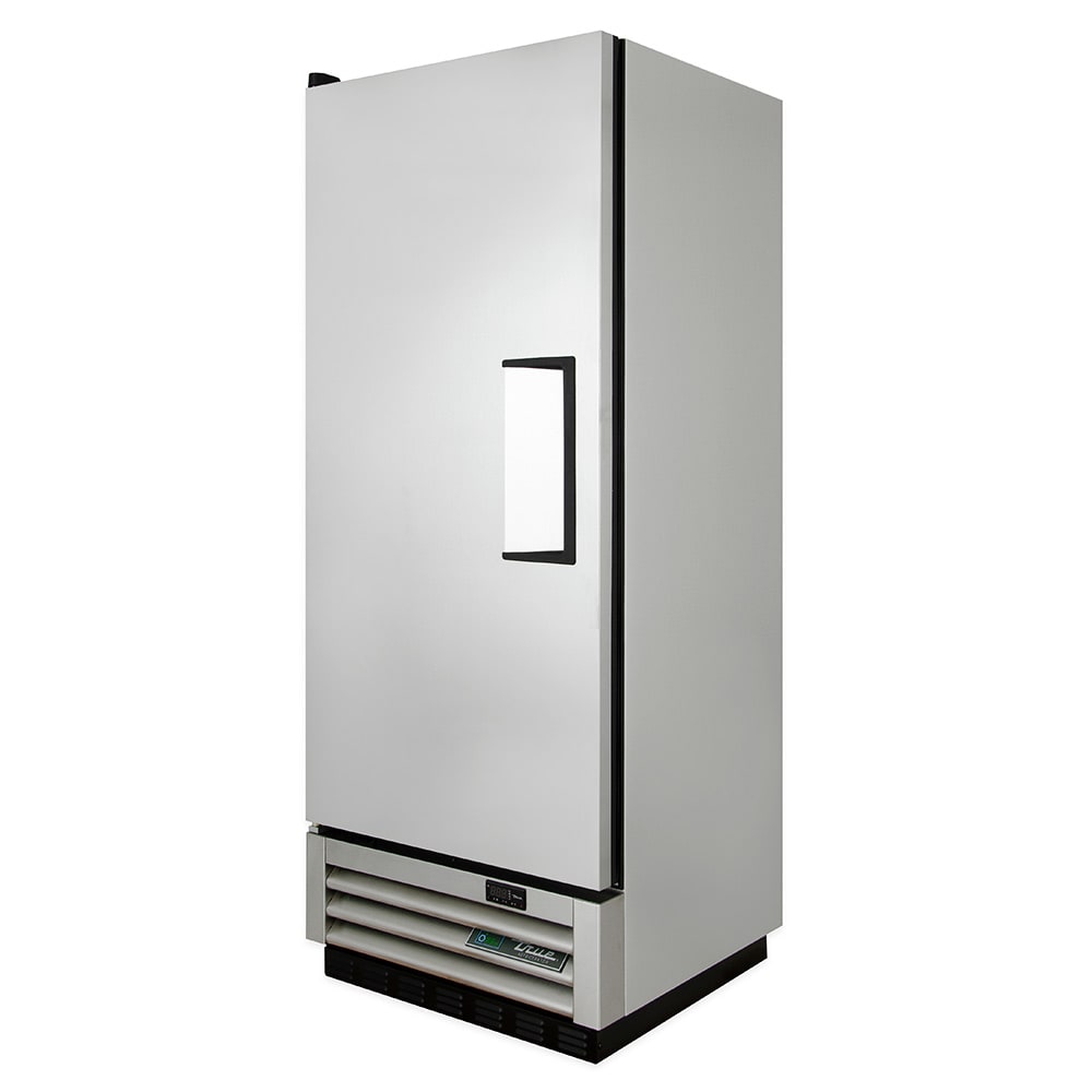 598-T12LH 25" One Section Reach In Refrigerator, (1) Left Hinge Solid Door, 115v