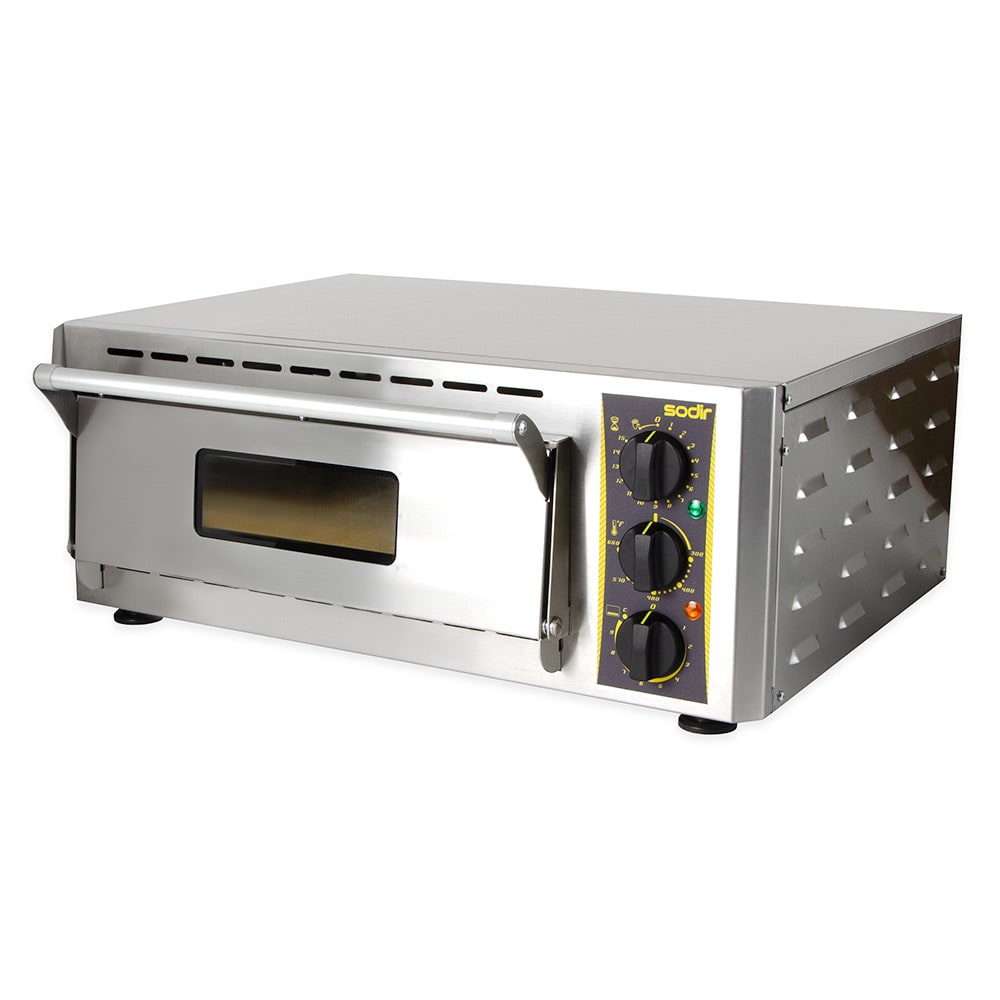 569-PZ430S Sodir Countertop Single Pizza Deck Oven - 120v