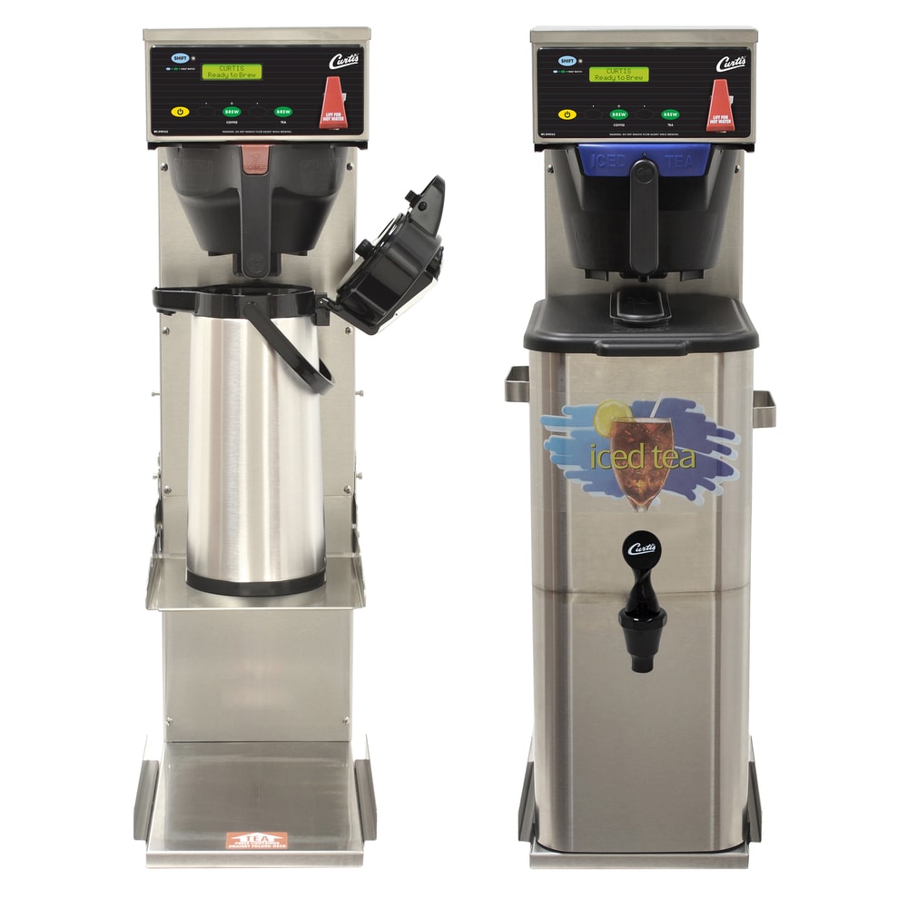 965-CB 1 3/5 gal Single Tea/Coffee Brewer w/ Digital Programming - 120/220v