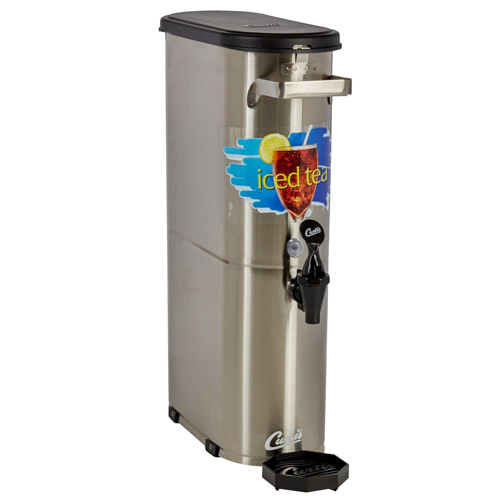 965-TCNV 3 1/2 gal Oval Iced Tea Dispenser w/ Handles