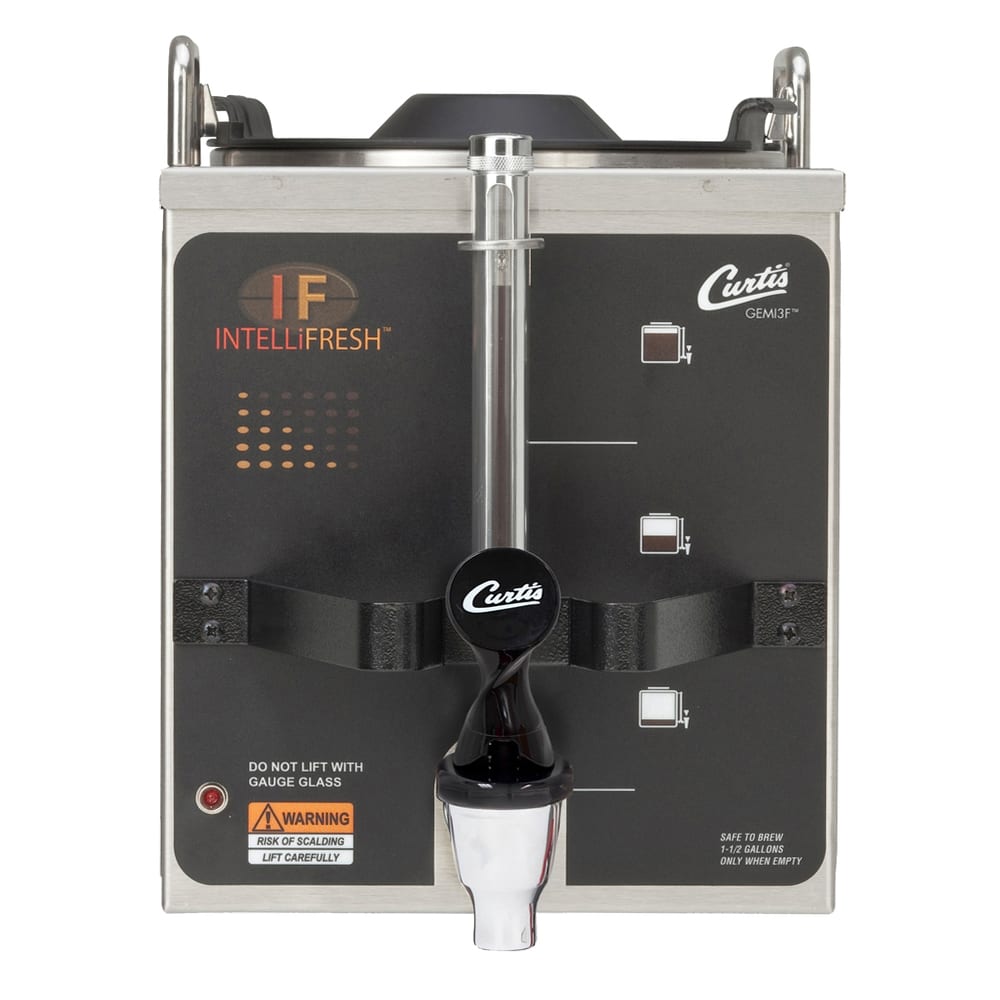 965-GEM3IF 1 1/2 gal Coffee Satellite Dispenser w/ Regular Faucet, 120v