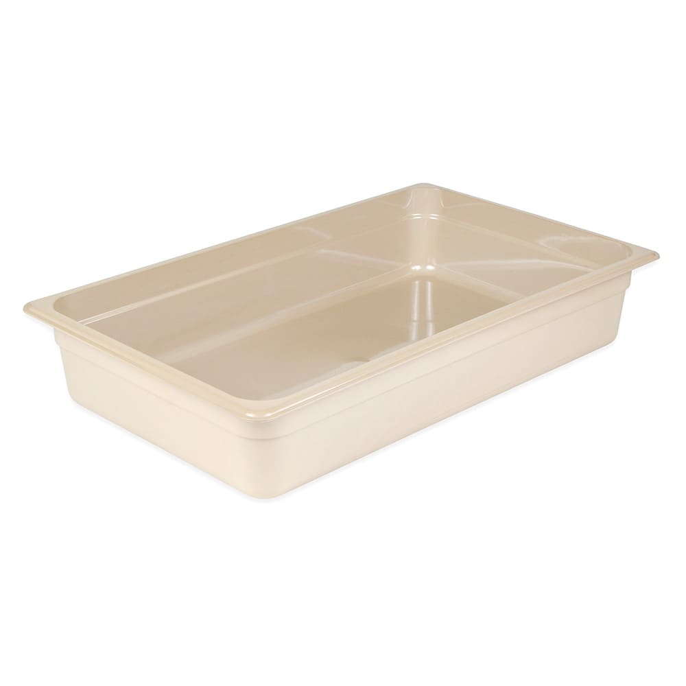 144-14HP772 High Heat Full Size Food Pan - 4"D, Sandstone