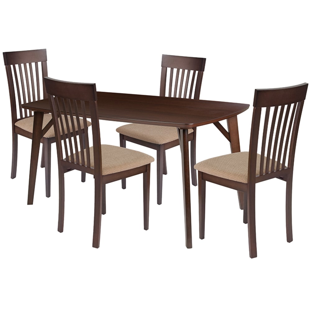 Flash furniture princeton round 2025 glass dining table