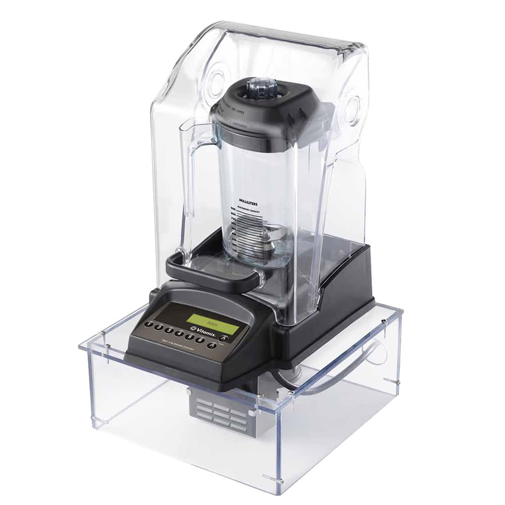 491-38002 T&G 2 Drink Blender w/ Tritan Container - In-counter Model w/ Sound Enclosure