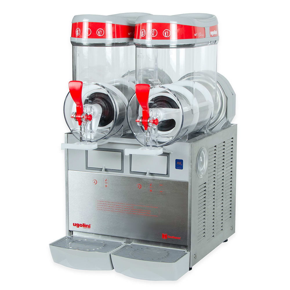 131-MT2MINI 14" FrigoGranita® Frozen Beverage Dispenser w/ (2) 1 1/2 gal Bowls - Stainless,...