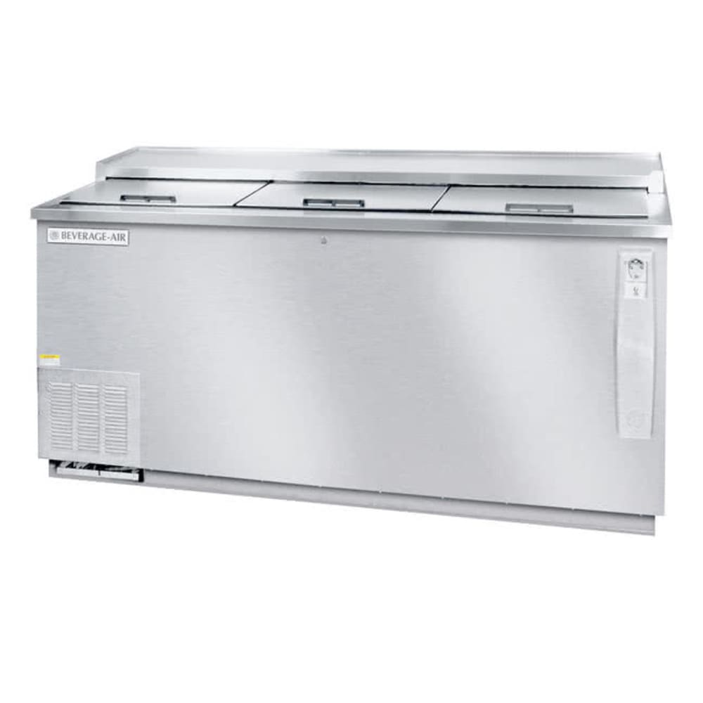 118-DW79S 80" Forced Air Bottle Cooler - Holds (768) 12 oz Bottles, Opener, 115v