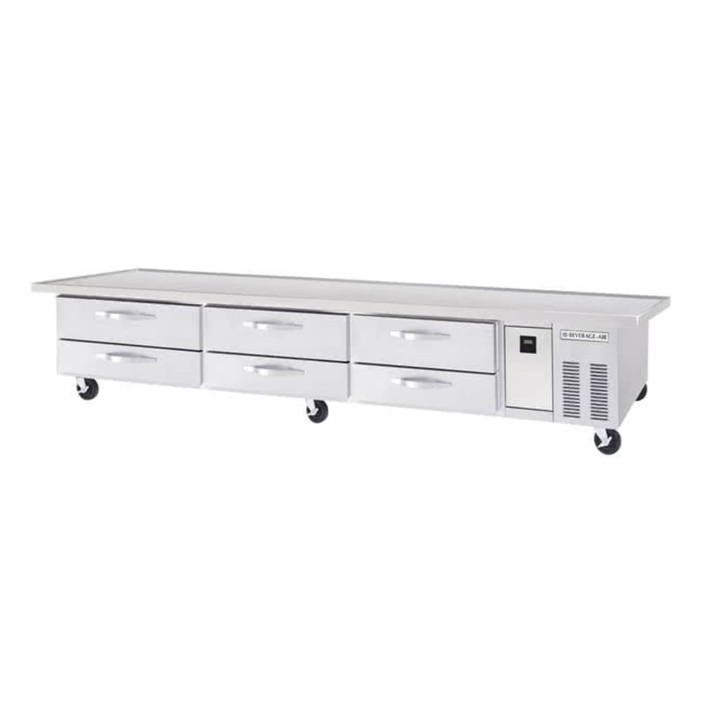 118-WTRCS1121120 120" Chef Base w/ (6) Drawers - 115v