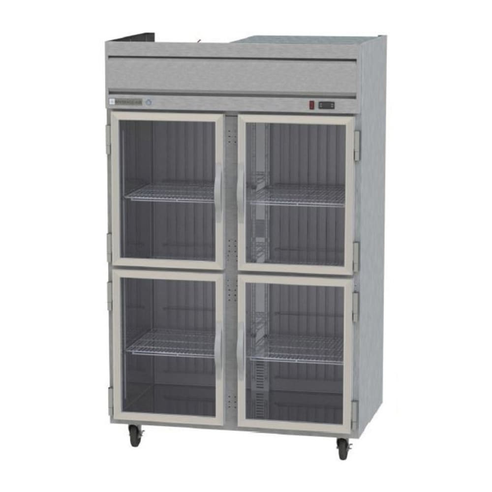 118-HF21HG 52" Two Section Reach-In Freezer, (4) Glass Doors, 115v