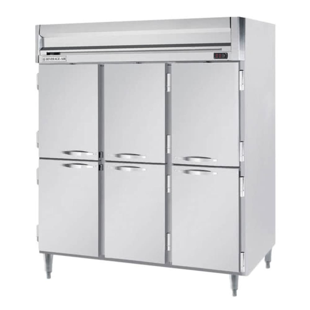 118-HFPS35HS 78" Three Section Reach-In Freezer, (6) Solid Doors, 115v