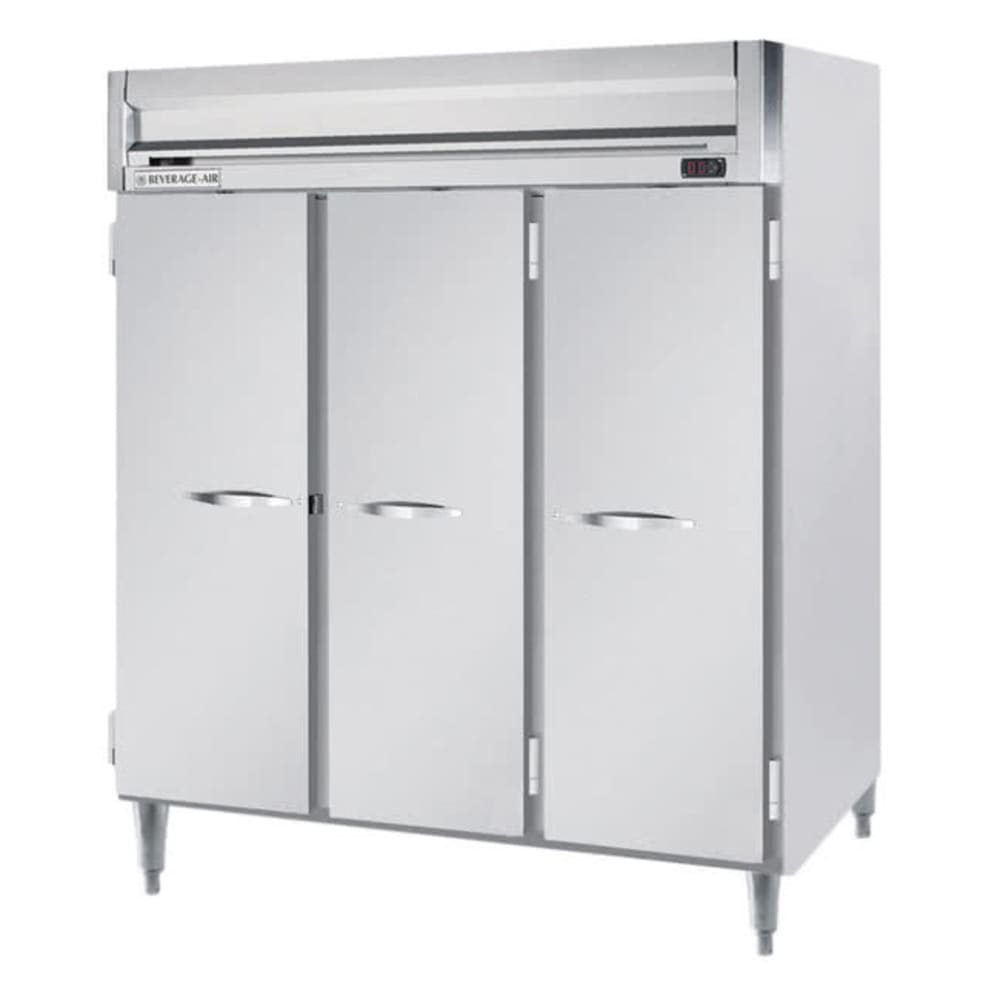 118-HFPS35S 78" Three Section Reach-In Freezer, (3) Solid Doors, 115v