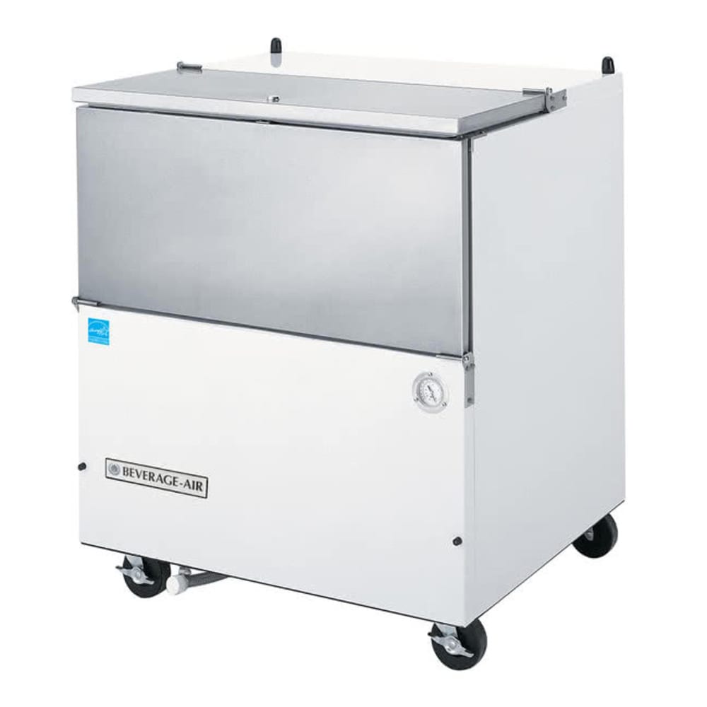 118-SM34NW02 Milk Cooler w/ Top & Side Access - (512) Half Pint Carton Capacity, 115v