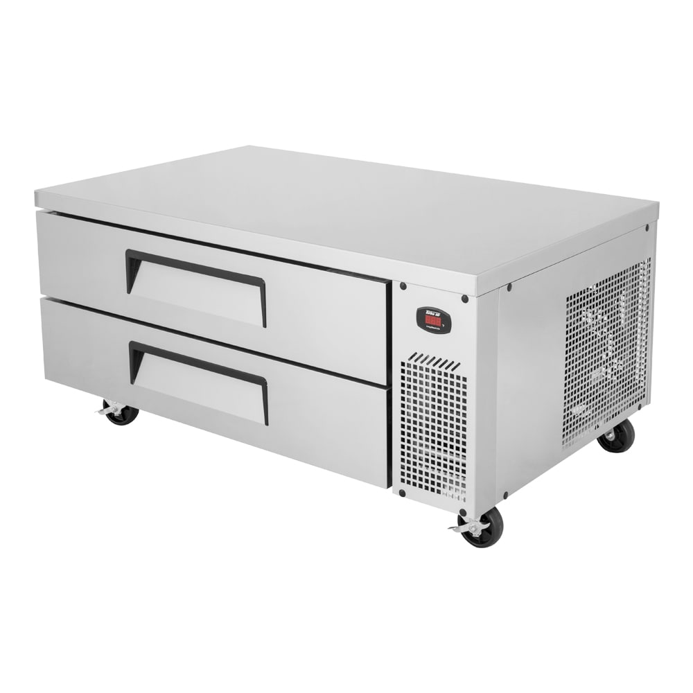 083-TCBE52SDRN 52 1/4" Super Deluxe Chef Base w/ (2) Drawers - 115v