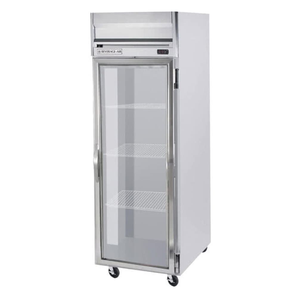 118-HRS1W1G 35" One Section Reach In Refrigerator, (1) Right Hinge Glass Door, 115v