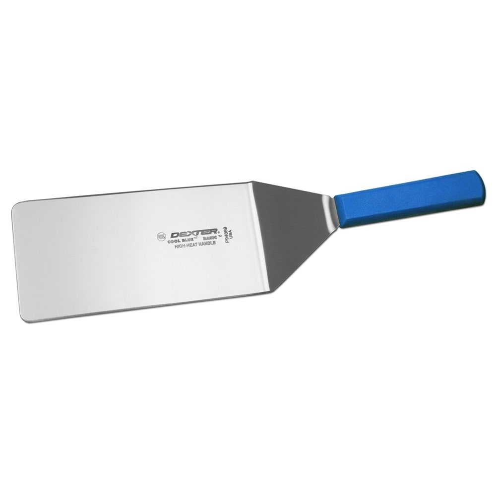 135-P94859H Stainless Steak Turner w/ Polypropylene Handle, 8" x 4"