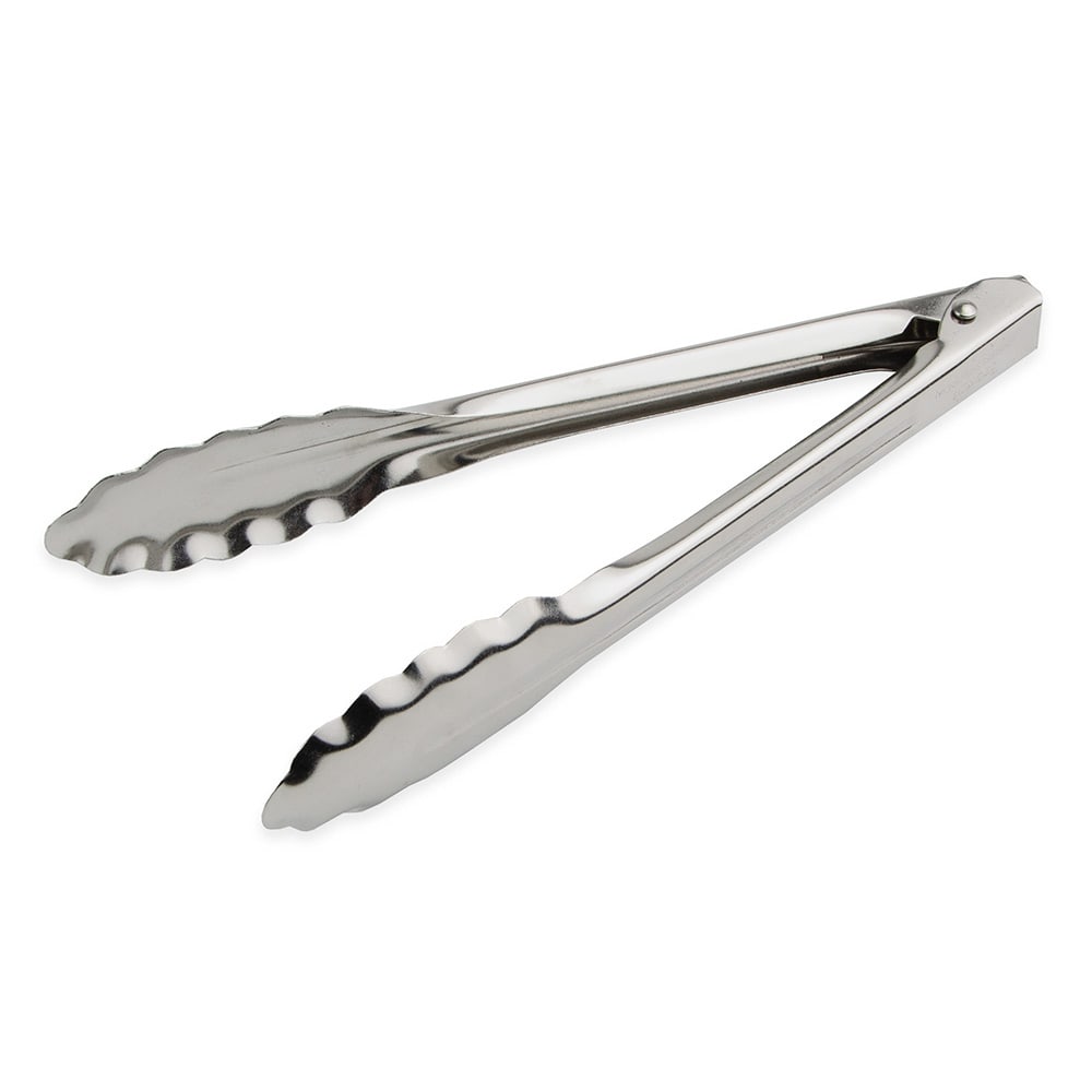 158-3511EH 9 1/2"L Stainless Utility Tongs