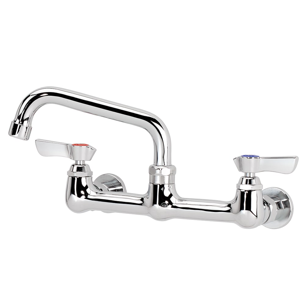 381-12806L Splash Mount Faucet - 6" Swing Spout, 8" Centers