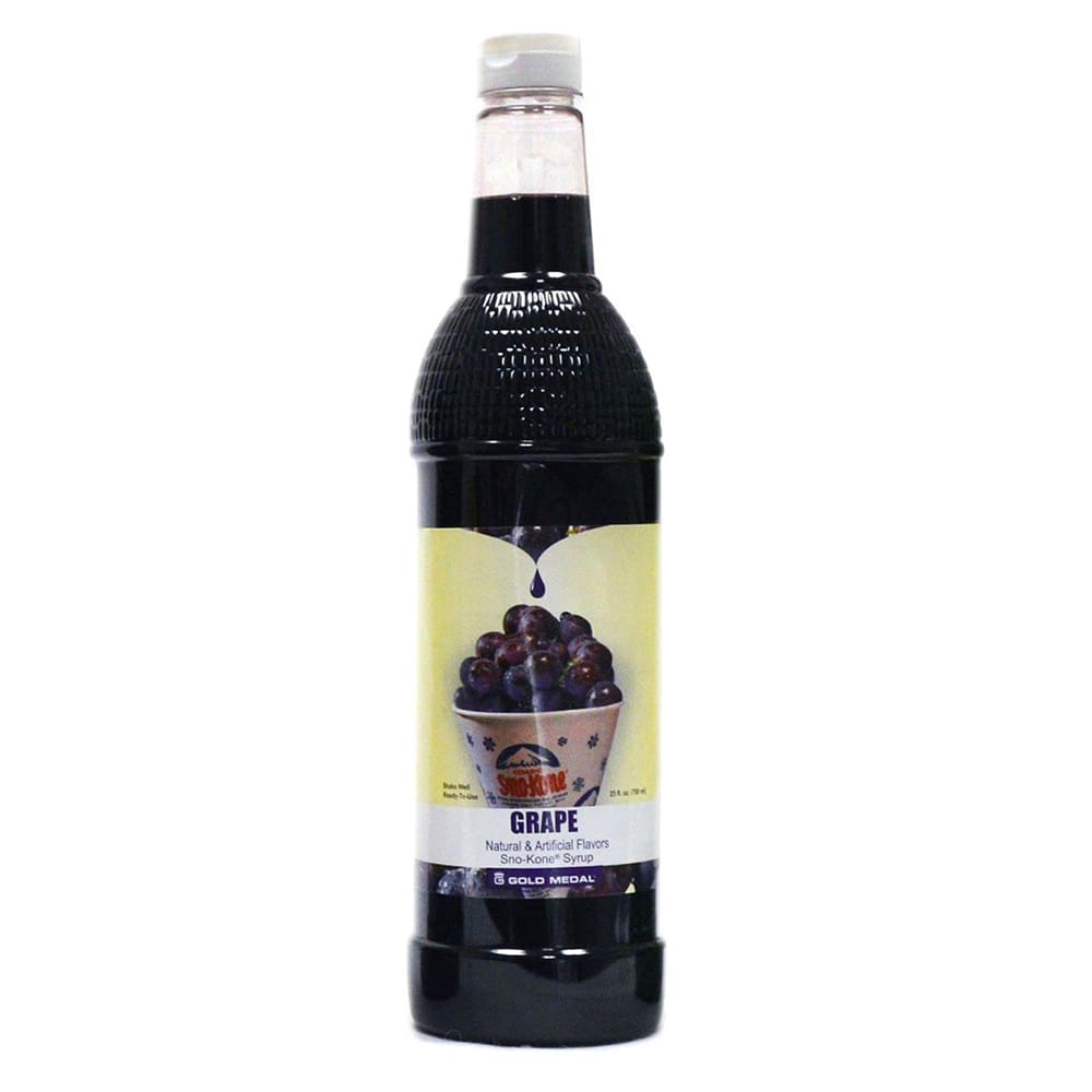 231-1424 25 oz Grape Snow Cone Syrup, Ready-To-Use