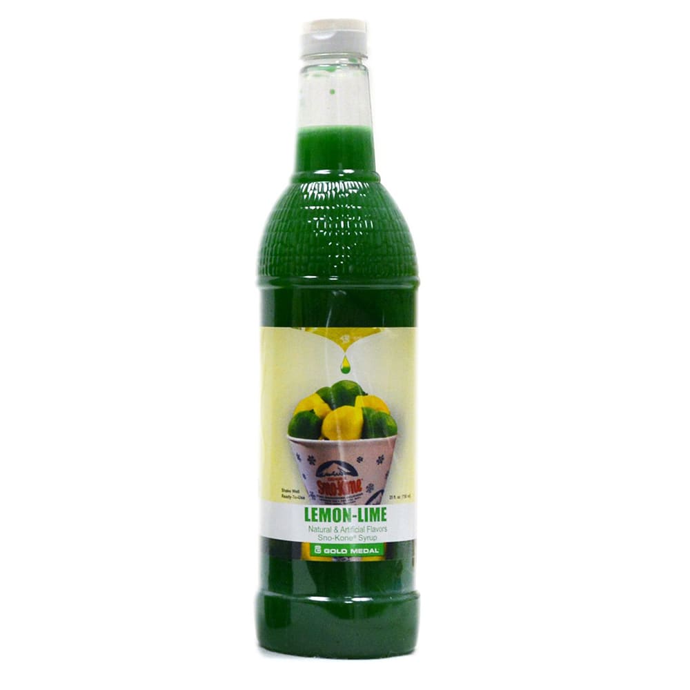 231-1426 25 oz Lemon-Lime Snow Cone Syrup, Ready-To-Use