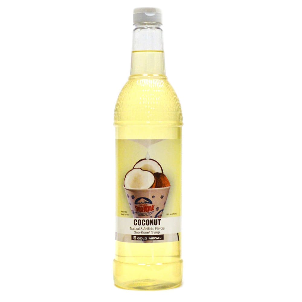 231-1430 25 oz Coconut Snow Cone Syrup, Ready-To-Use