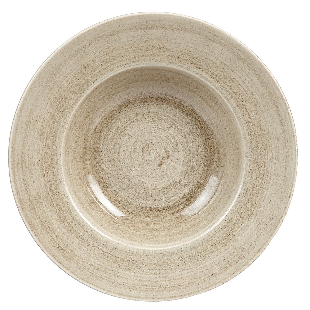 893-PAATVWBL1 16 1/2 oz Round Patina Bowl - Ceramic, Antique Taupe