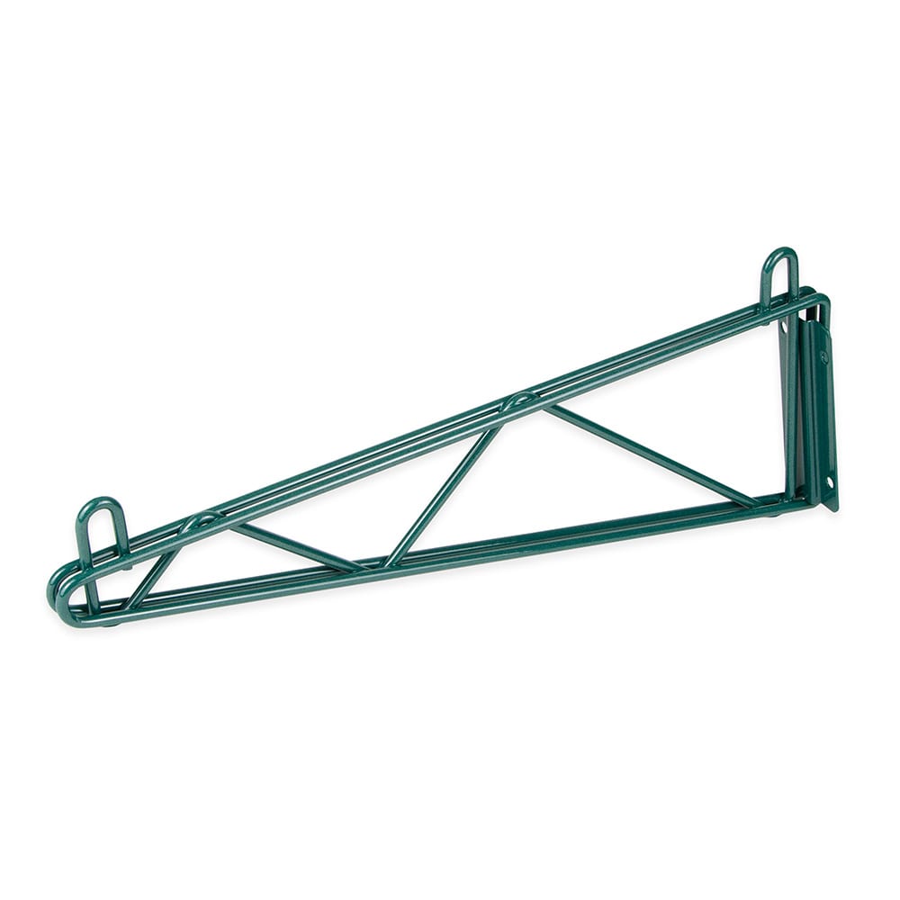 924-SISS24SGLGE 24" Wire Wall-Mount Shelf Bracket, Epoxy Coated