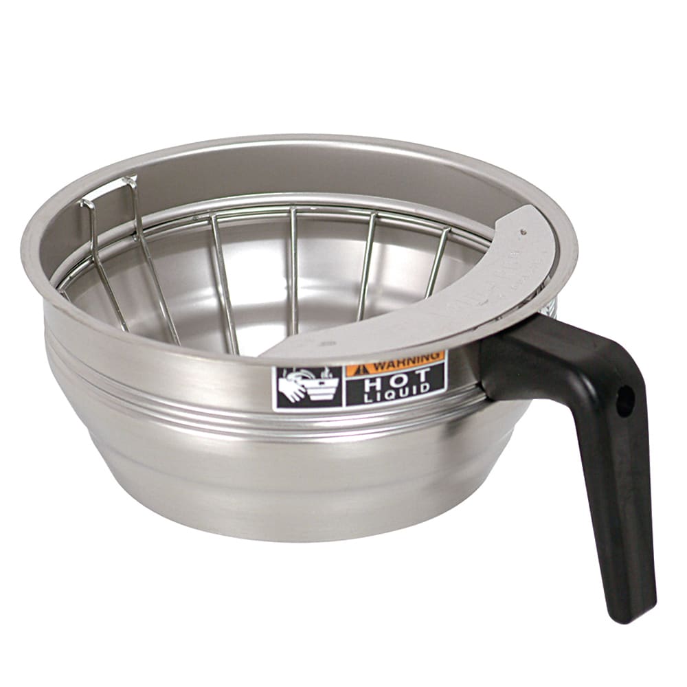 021-202160000 7 1/8" Round Funnel for BUNN Coffee Brewers, Stainless