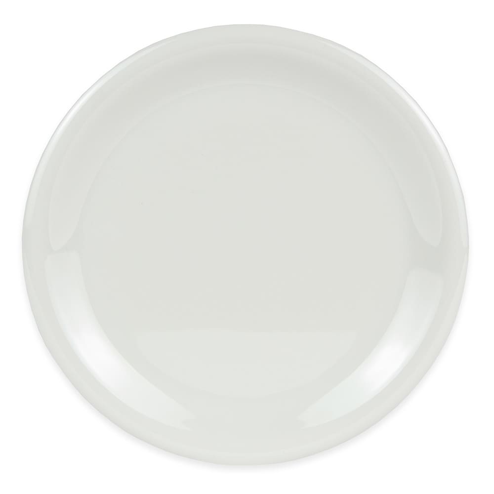 028-3300442 9" Round Melamine Dinner Plate, Bone