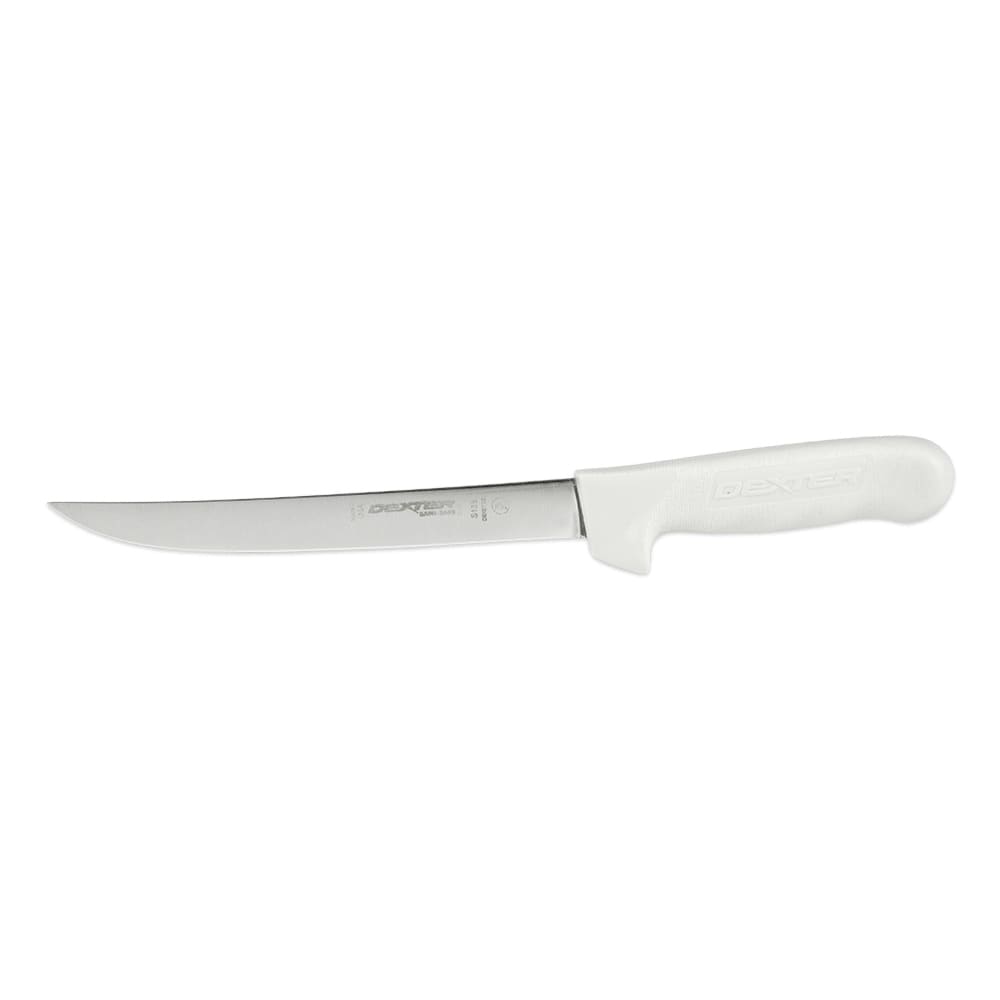 Dexter Russell S138PCP SANI-SAFE® 8" Fillet Knife w/ Polypropylene White Handle, Carbon Steel