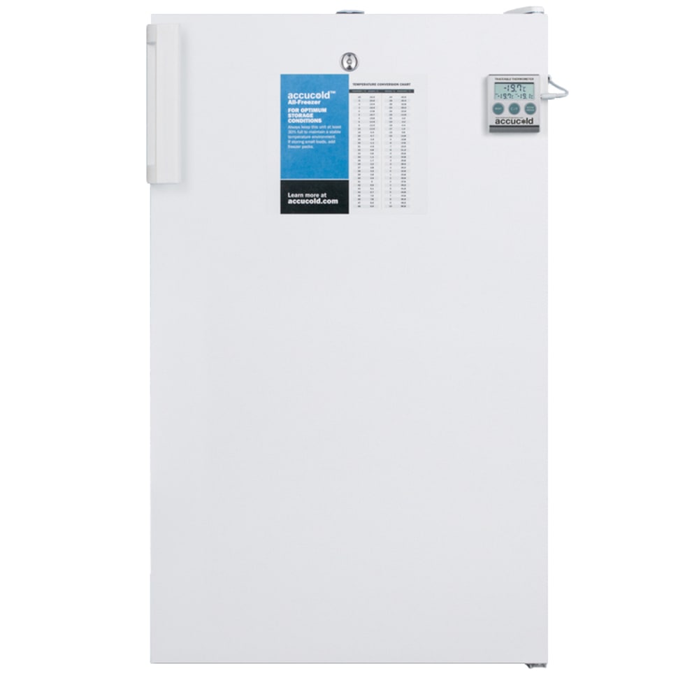 Accucold FS407LBI7PLUS2 19" OneSection Undercounter Medical Freezer