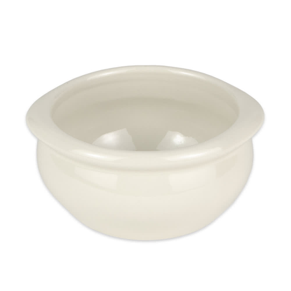 793-DC12CW 12 oz Onion Soup Bowl - Ceramic, White