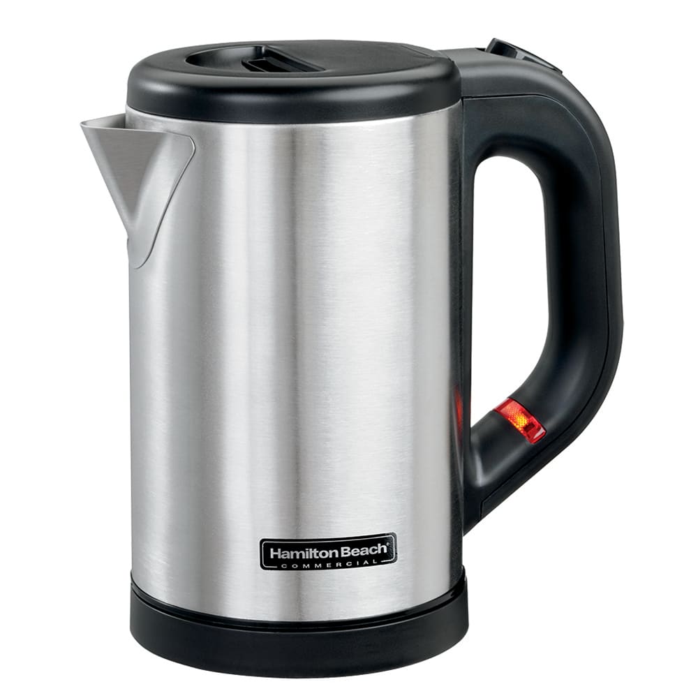 Hamilton Beach Commercial Hospitality 0.5 Liter Stainless Steel Electric Hot Water Tea Kettle HKE050