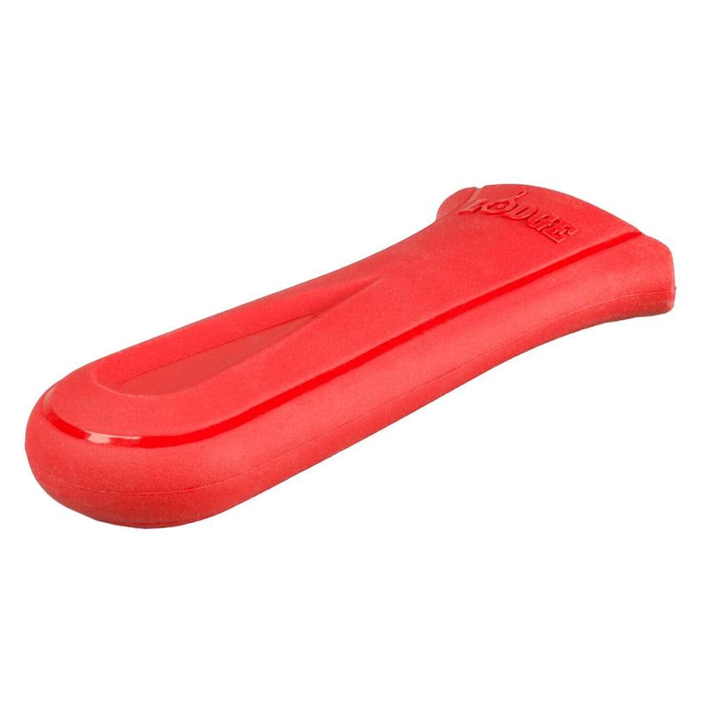 Lodge ASDHH41 5 7/10" Hot Handle Holder - Silicone, Red