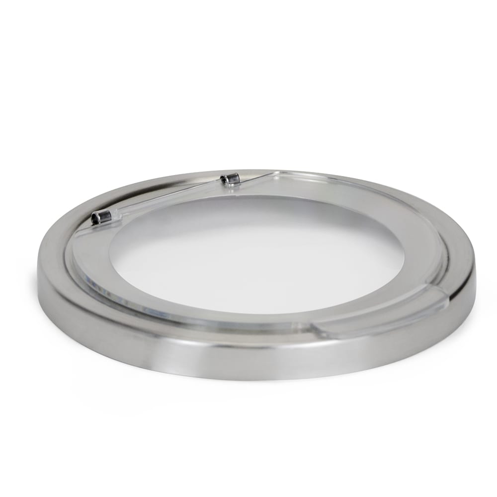 Cal-Mil 1852-5 5 1/4" Round Hinged Lid for 1851-5 Mixology Jar, Stainless Steel
