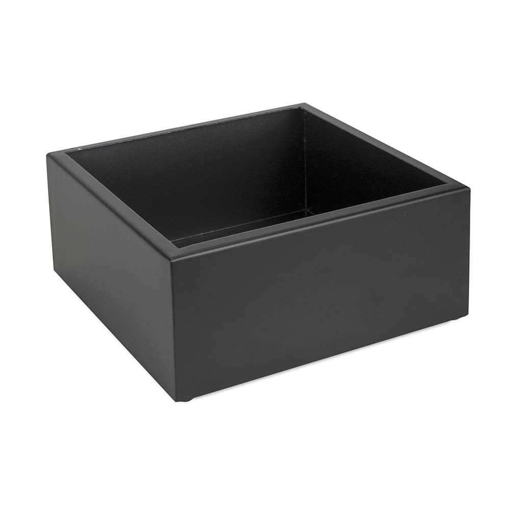 151-336713 12" Cold Concept Base Cooling Tub - Metal, Black