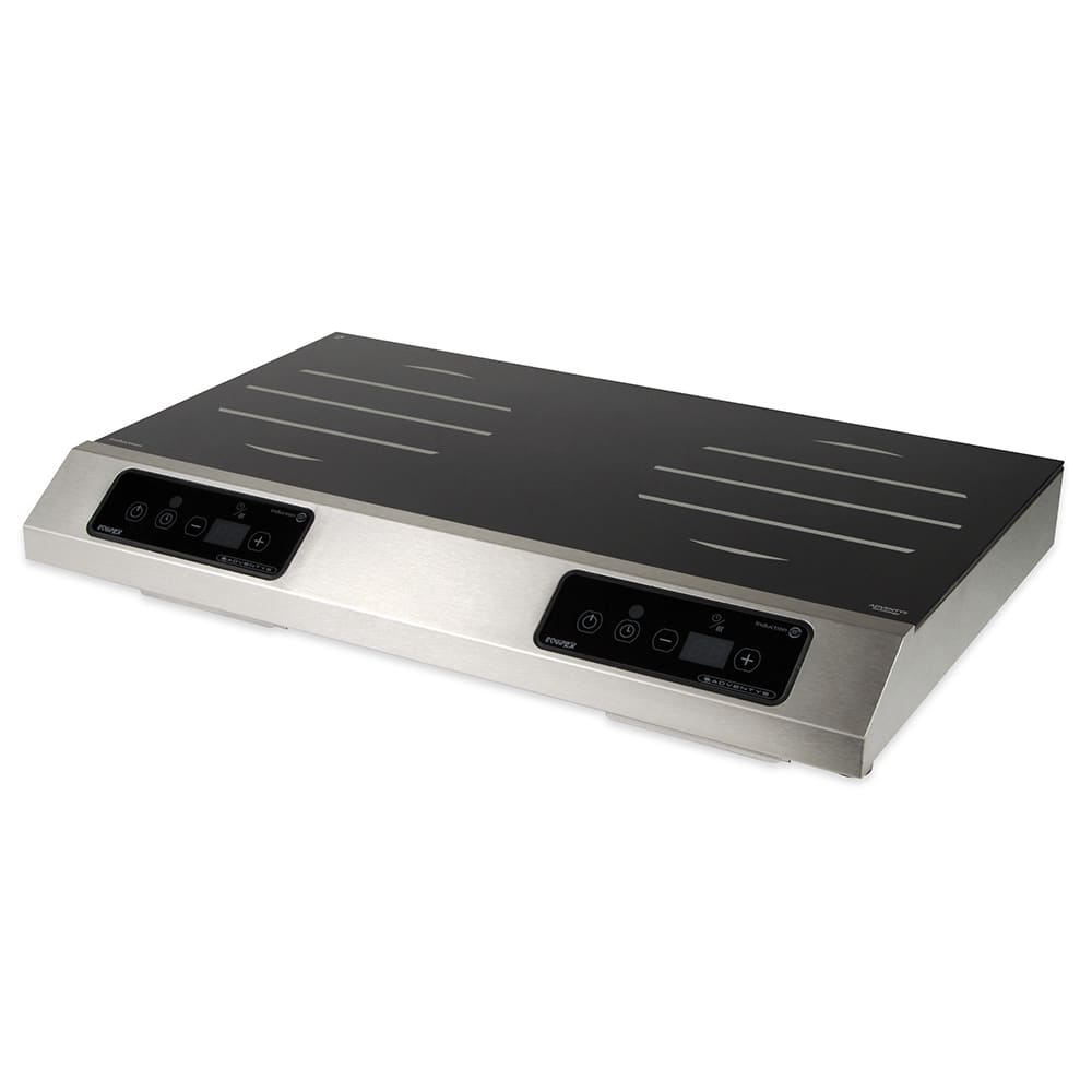569-GL25000 Adventys Countertop Induction Range w/ (2) Burners, 208-240v/1ph