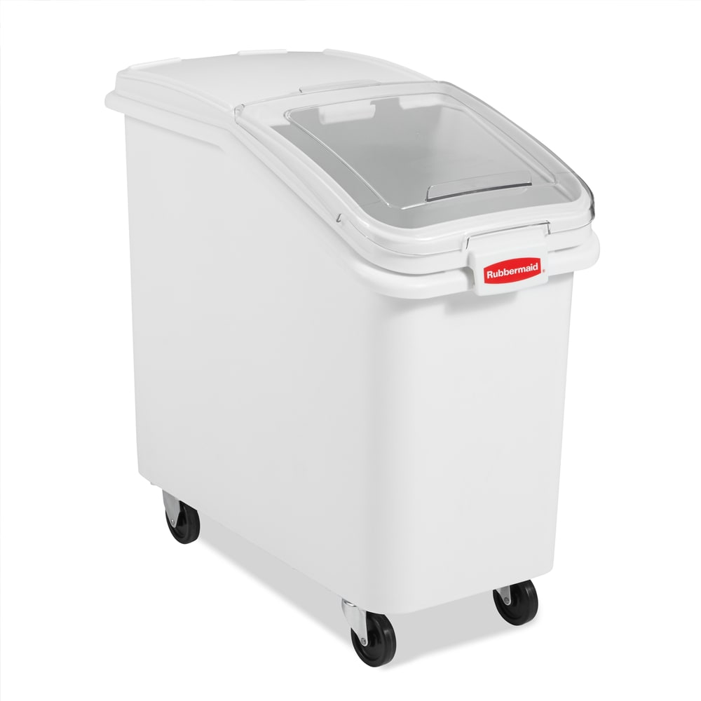 007-360288 ProSave® 37 1/2 Gallon Mobile Ingredient Bin with Scoop - White