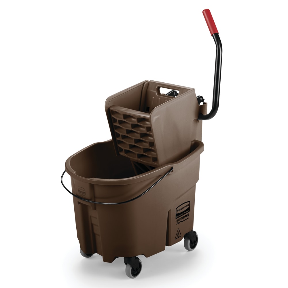 Rubbermaid Down Press Mop Bucket FG757788YEL from Rubbermaid - Acme Tools