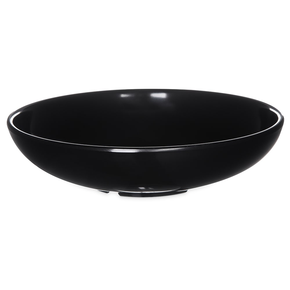 028-1000B 60 oz Melamine Salad Bowl, Black