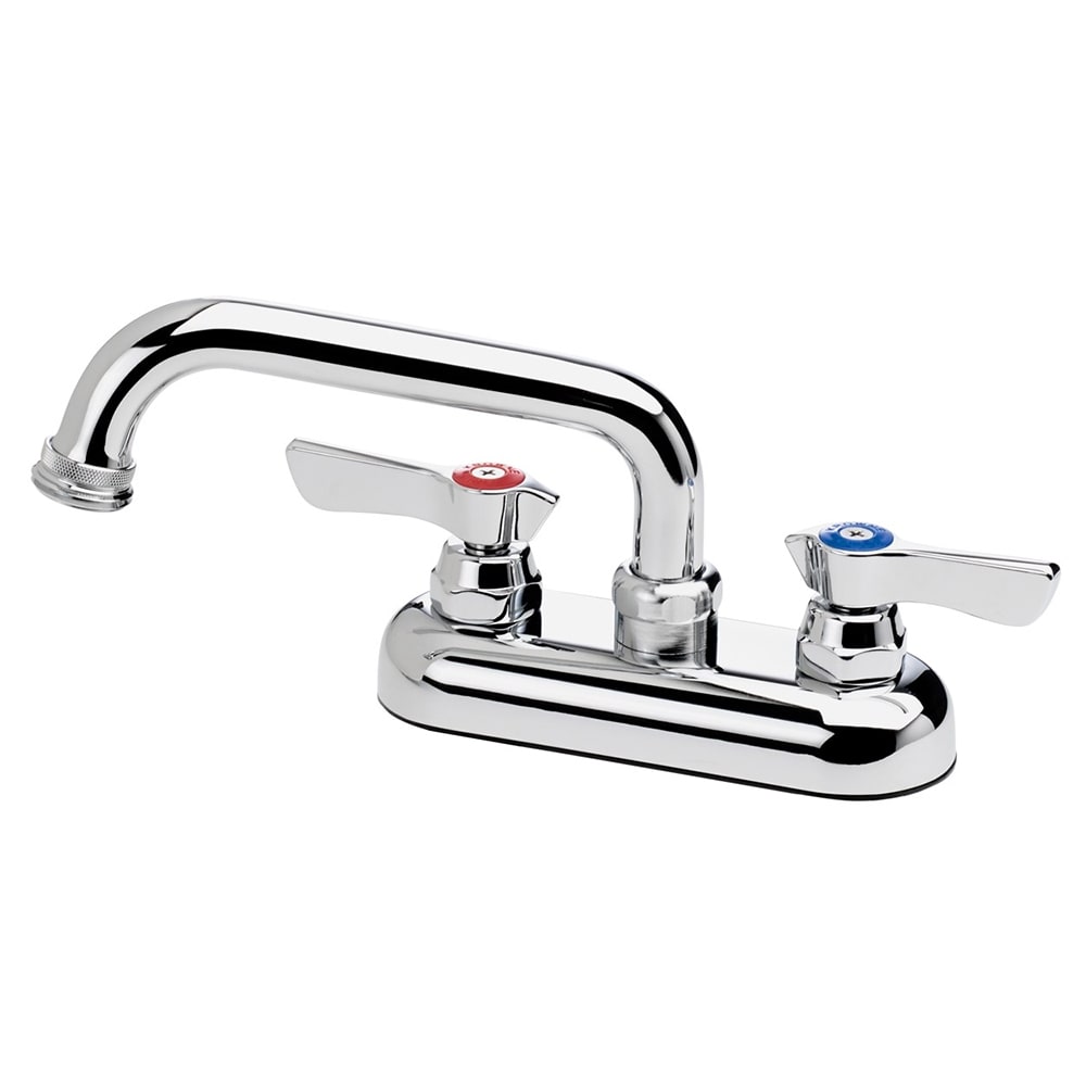 381-11450L Deck Mount Laundry Faucet - 6" Swing Spout, 4" Centers