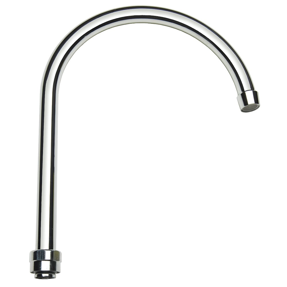 381-21429L 11" Gooseneck Replacement Spout - Low Lead, Stainless