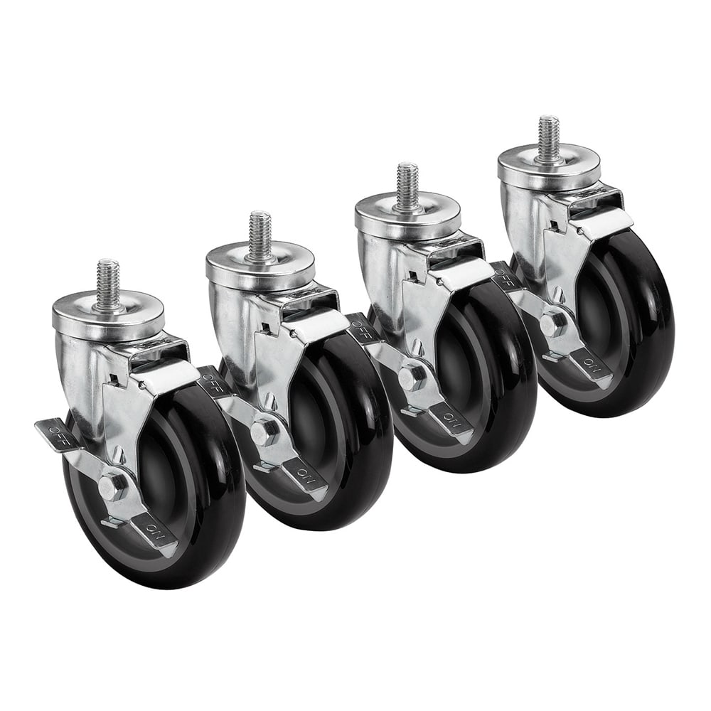 381-28145S Universal Threaded Stem Caster Set, 19/30 x 11"