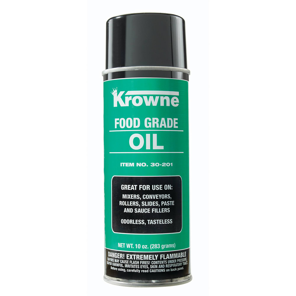 381-30201 Food Grade Oil for Mixers, Conveyors, Rollers & Slides, Non-Silicone