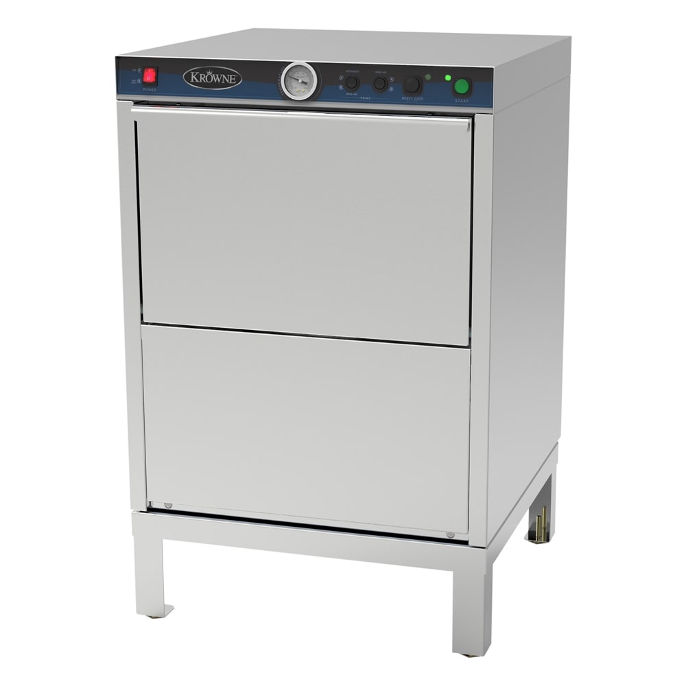 381-GWD24 Royal Low Temp Rack Undercounter Glass Washer w/ 25 Racks/hr Capacity - 115v/1ph